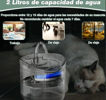 Foto 5 | Foto 5 | Bebedero Automático Xtellar Fuente Transpa