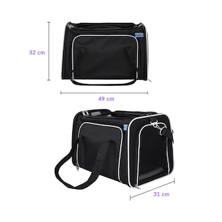 Foto 4 | Foto 4 | Transportadora Maleta y/o Mochila para Mascotas Pet Boutique Plegable, Expandible con Ventilación, ideal para viajes o paseos