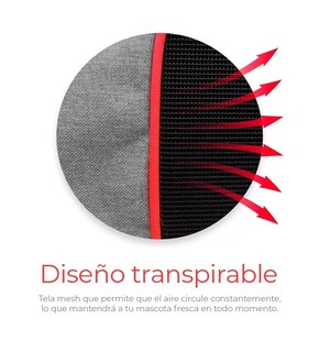 Foto 5 | Foto 5 | Mochila Transportadora BELUG Portátil Plegable Gris para Mascotas