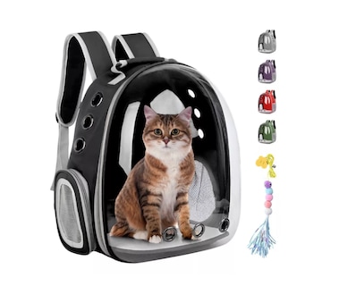 Foto 1 | Foto 1 | Mochila Back Pack Transportadora Gato Perro Mascota Pequeña