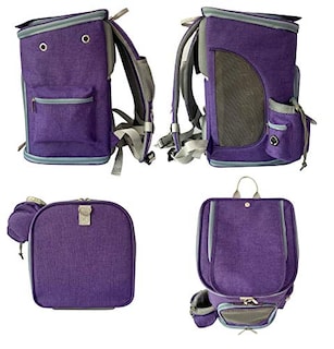 Foto 6 | Foto 6 | Mochila Portabebés Para Mascotas Mr. Peanut's, Con Lados Suaves, Para Niños Pequeños - Venta Internacional.