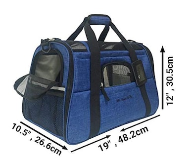 Foto 2 | Foto 2 | Transportín Para Mascotas Aprobado Por Mr. Peanut's Airline Con Laterales Blandos - Venta Internacional.