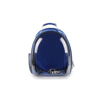 Foto 1 | Foto 1 | Mochila Transportadora De Mascotas Huoguo Transparente Para Gatos Y Perros, Color Azul - Venta Internacional.