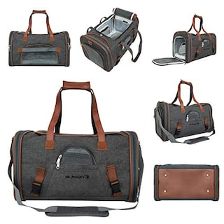 Foto 4 | Foto 4 | Transportín Para Mascotas Aprobado Por Mr. Peanut's Airline Con Lados Blandos Y Bajos - Venta Internacional.