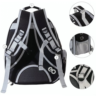 Foto 3 | Foto 3 | Mochila Transportadora Para Mascota Pequeña Eo Safe Imports Esi-7930-1 Negro