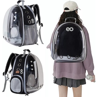 Foto 4 | Foto 4 | Mochila Transportadora Para Mascota Pequeña Eo Safe Imports Esi-7930-1 Negro