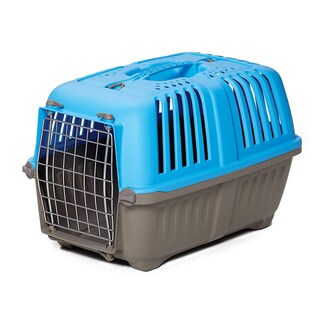Foto 1 | Foto 1 | Transportín Para Mascotas Midwest Homes Para Mascotas Con Lados Rígidos, Azul - Venta Internacional.
