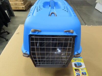 Foto 3 | Foto 3 | Transportín Para Mascotas Midwest Homes Para Mascotas Con Lados Rígidos, Azul - Venta Internacional.