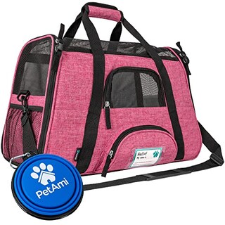 Foto 1 | Foto 1 | Transportín De Viaje Para Mascotas Petami Premium Con Laterales Suaves Y Ventilados - Venta Internacional.
