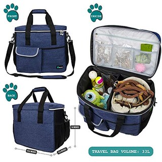 Foto 4 | Foto 4 | Bolsa De Viaje Petami Dog, Aprobada Por La Aerolínea, Azul Marino - Venta Internacional.