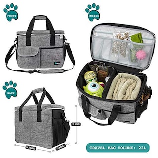 Foto 5 | Foto 5 | Bolsa De Viaje Petami Dog, Aprobada Por La Aerolínea, Color Gris - Venta Internacional.