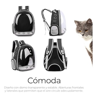 Foto 4 | Foto 4 | Mochila Belug Transportadora Pequeña Negro