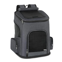 Mochila 42 Cm X 29 Cm Transportador Belug, Negro