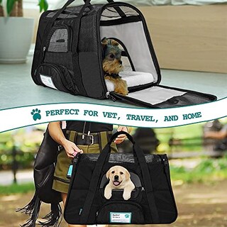 Foto 7 | Foto 7 | Transportín Para Mascotas Petami Premium Airline Aprobado Por La Aerolínea Soft-side - Venta Internacional.