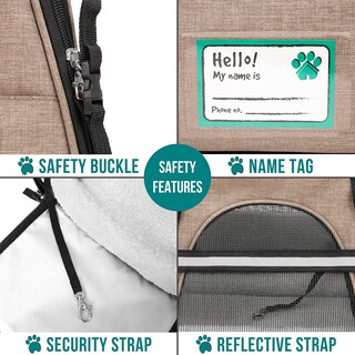 Foto 5 | Foto 5 | Transportín De Mascotas Aprobado Por Petami Airline Para Gatos Y Perros Pequeños - Venta Internacional.