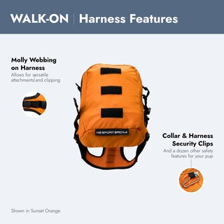 Foto 5 | Foto 5 | Mochila Portabebés K9 Sport Sack Walk-on Small Shark Grey - Venta Internacional.