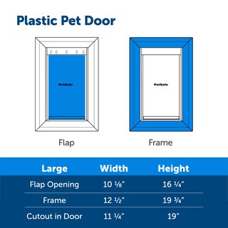 Foto 5 | Foto 5 | Puerta Para Mascotas Petsafe De Plástico Grande Para Perros De Hasta 45 Kg - Venta Internacional.