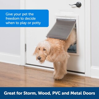 Foto 2 | Foto 2 | Puerta Petsafe Impermeable Para Mascotas, 3 Solapas, Tamaño - Venta Internacional.