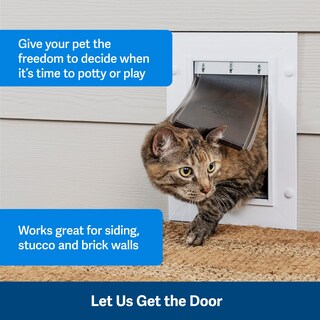 Foto 2 | Foto 2 | Inserto De Pared Para Puerta Para Perros, Exterior Petsafe Con Puerta Grande Para Mascotas - Venta Internacional.
