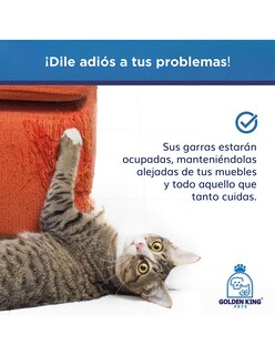 Foto 2 | Foto 2 | Cama Rascador para Gatos Golden King de 77 cm de Alto