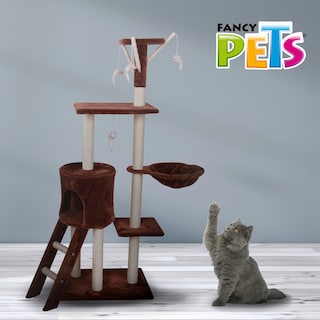 Foto 2 | Foto 2 | Mueble/rascador para Gato Fancy Pets con Escalera, Hamaca y Casa