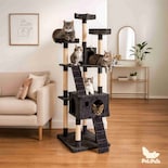 Mueble Rascador Poli Pets PP-MR01GY-BUR para Gato Burmilla