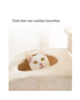Foto 5 | Foto 5 | Mueble Rascador para Gato Varios Niveles 172 Cm