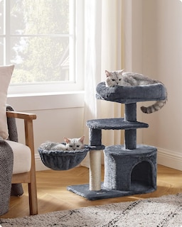 Foto 4 | Foto 4 | Torre Para Gatos Cat Tree Feandrea, Tamaño Pequeño, Con Rascador, Color Gris