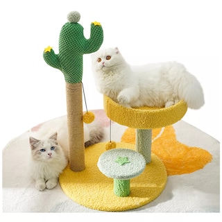 Foto 3 | Foto 3 | Rascador Para Gato Con Pelota De Juguete Y Plataforma Cactus Eo Safe Imports Esi-15105 Multicolor