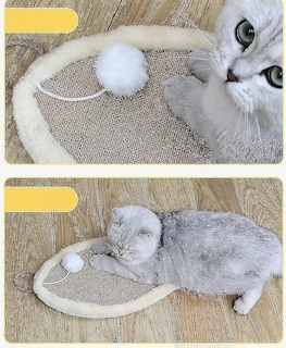 Foto 3 | Foto 3 | Tabla De Rascar Para Gatos Huoguo De Cat Furniture, Alfombrilla De Sisal, Wear-res - Venta Internacional.