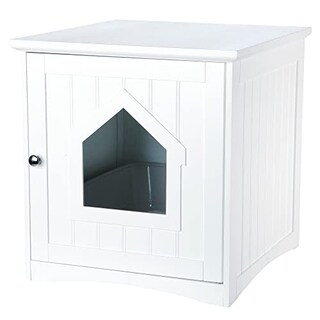 Foto 1 | Foto 1 | Carcasa Para Mascotas Y Caja De Arena Trixie De Madera Barnizada - Venta Internacional.
