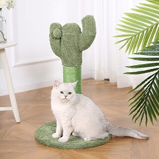 Foto 6 | Foto 6 | Rascador Para Gatos Amazon Basics Con Forma De Cactus Con Bola Colgante - Venta Internacional.