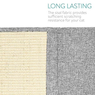 Foto 3 | Foto 3 | Protector De Sofá Cat Scratch Mat Navaris Sisal Gris Claro - Venta Internacional.