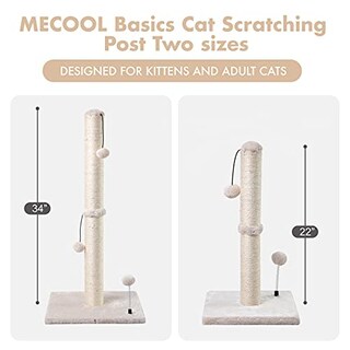 Foto 6 | Foto 6 | Rascador Mecool Basics Para Gatos, 86 Cm De Alto, Para Gatitos Y Anuncios - Venta Internacional.