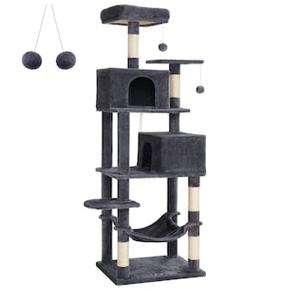 Foto 1 | Foto 1 | Torre Para Gatos Cat Tree Feandrea De 190 Cm Con 2 Perchas Y 2 Cuevas - Venta Internacional.