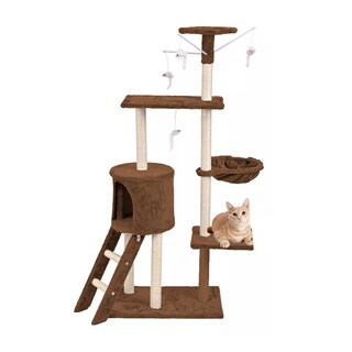 Foto 1 | Foto 1 | Rascadores Para Gatos Arbol Torre  Eo Safe Imports Esi-18419 Marron