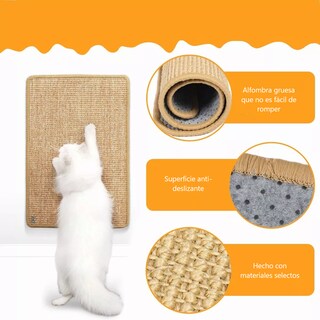 Foto 3 | Foto 3 | Alfombrilla Rascadora Para Gatos Eo Safe Imports Esi-10847-1 Marrón