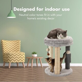 Foto 5 | Foto 5 | Cat Tree Mecool 4 En 1 Con Rascador, Cama, Juguetes Y Cepillo - Venta Internacional.