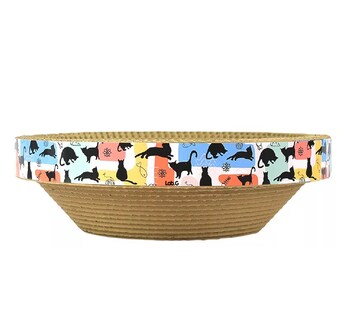 Foto 4 | Foto 4 | Rascador Para Gato Rascador Cama Circular 30 Cm Marron