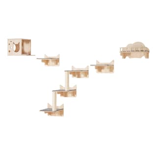 Foto 1 | Foto 1 | Estantes Y Perchas Para Gatos De Pared Vevor De Hasta 18,14 Kg - Venta Internacional.