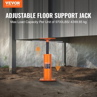 Foto 2 | Foto 2 | House Floor Jack Vevor, Paquete De 2 Unidades, 12-16 Cm De Altura, 4399,85 Kg De Carga - Venta Internacional.