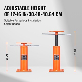 Foto 3 | Foto 3 | House Floor Jack Vevor, Paquete De 2 Unidades, 12-16 Cm De Altura, 4399,85 Kg De Carga - Venta Internacional.
