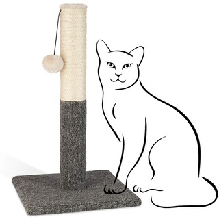 Foto 1 | Foto 1 | Rascador De Cuerda De Sisal Pawbee Para Rascar Gatos, 50 Cm De Alto - Venta Internacional.