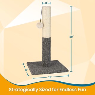 Foto 2 | Foto 2 | Rascador De Cuerda De Sisal Pawbee Para Rascar Gatos, 50 Cm De Alto - Venta Internacional.