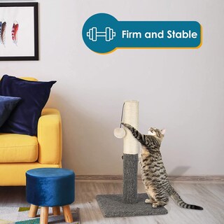 Foto 5 | Foto 5 | Rascador De Cuerda De Sisal Pawbee Para Rascar Gatos, 50 Cm De Alto - Venta Internacional.