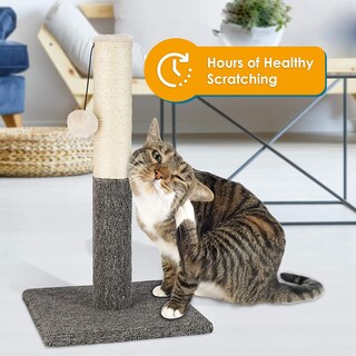 Foto 6 | Foto 6 | Rascador De Cuerda De Sisal Pawbee Para Rascar Gatos, 50 Cm De Alto - Venta Internacional.