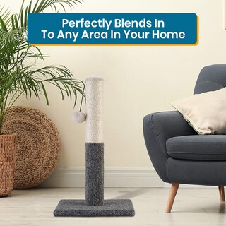 Foto 7 | Foto 7 | Rascador De Cuerda De Sisal Pawbee Para Rascar Gatos, 50 Cm De Alto - Venta Internacional.