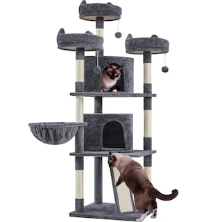 Foto 1 | Foto 1 | Cat Condo Yaheetech, De Varios Niveles, Grande, Con Tabla De Rascar - Venta Internacional.