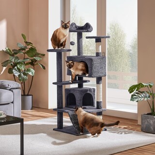 Foto 2 | Foto 2 | Mueble De Condominio Cat Tree Tower Yaheetech De 137 Cm Para Gatitos - Venta Internacional.