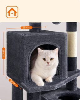 Foto 7 | Foto 7 | Torre Para Gatos Cat Tree Feandrea Para Gatos De Interior Con Rascador - Venta Internacional.